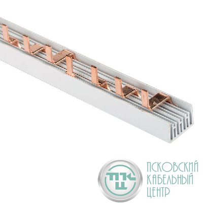 Шина соединительная PIN 4ф 63А мед. изол. 54мод (дл.1м) EKF pin-04-63