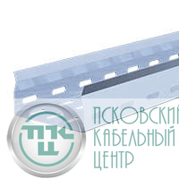 Лоток листовой перфорированный 400х65 L2000 сталь 1мм ЛЛПоц облегчен. оцинк. ASD-electric EI-21.01.31.041