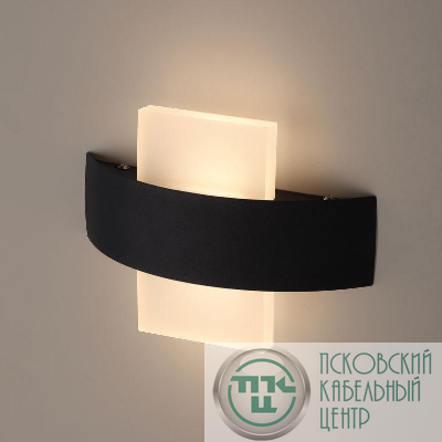Светильник WL7 WH+BK декор. подсветка светодиод. 6Вт IP20 бел./черн. ЭРА Б0034605