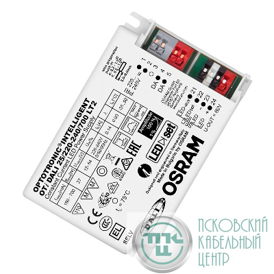 Аппарат пускорегулирующий электронный (ЭПРА) OTI DALI 25/220-240/700 LT2 DIM OSRAM 4052899488144