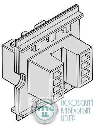 Держатель шины медной L=50мм (уп.24шт) ABB 1STQ007426A0000