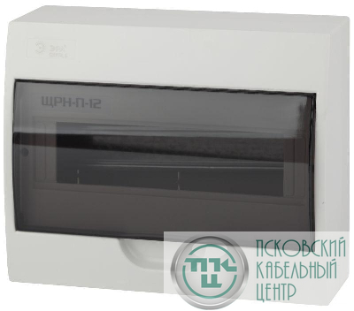 Бокс ЩРН-П-12 мод. навесной пластик IP41 SIMPLE NO-box_simple-plastic_12_surface ЭРА Б0041525