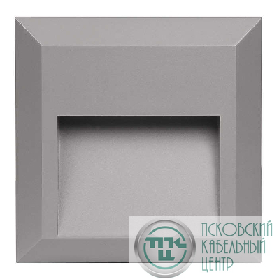 Светильник светодиодный PST/W S124124 2Вт 4000К IP65 накладной для подсветки стен и ступеней GREY Pro+ JazzWay 5005587