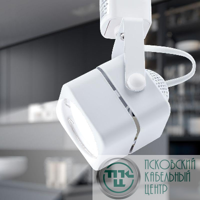Светильник трековый TR10-GU10 MR16 1ф WH бел. Эра Б0044261