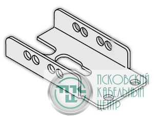 Уголок для шин сверху/снизу шкафа (уп.8шт) ABB 1STQ007432A0000