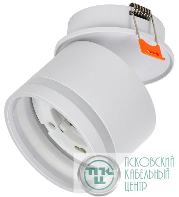 Светильник 4033 встр. поворотн. GX53 бел. IEK LT-UVB0-4033-GX53-1-K01