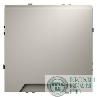 Розетка 1-м СП S70 16А с заземл. защ. шторки + крышка механизм кашемир Voltum VLS040303