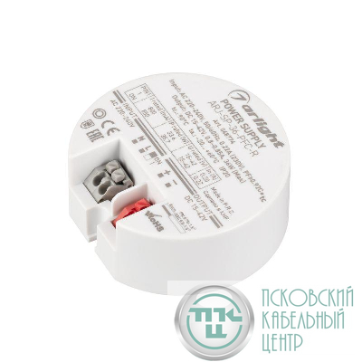 Блок питания ARJ-SP-36-PFC-R 36Вт 15-42В 0.8-0.85A IP20 пластик Arlight 048774