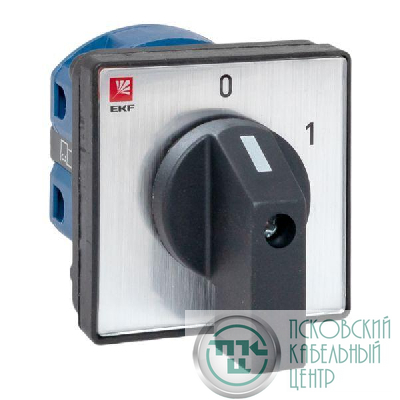Переключатель кулачковый ПК-1-11 1П 25А "0-1" EKF pk-1-11-25