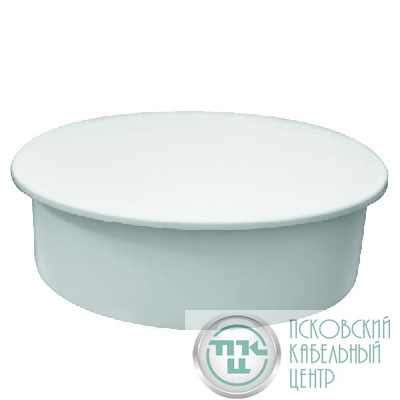 Коробка монтажная У192 d102х30мм крышка IP20 бел. Урал Пак КМ-500090192-048