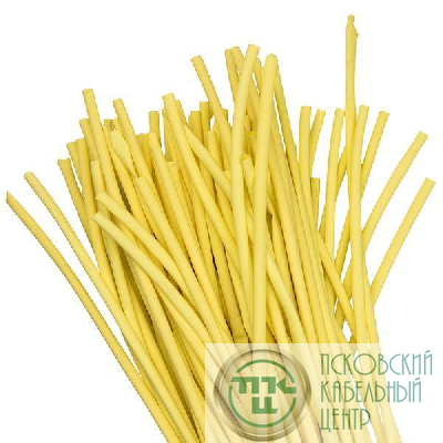 Трубка термоусадочная ТУТ нг 4/2 желт. 1м (уп.100м) PROxima EKF tut-4-y-1m