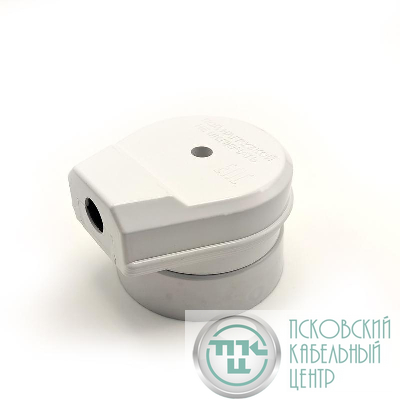 Разъем РШ-ВШ ОП 32А 250В 2P+PE кругл. бел. TOKOV ELECTRIC TKL-OVOP-2P+PE-C01