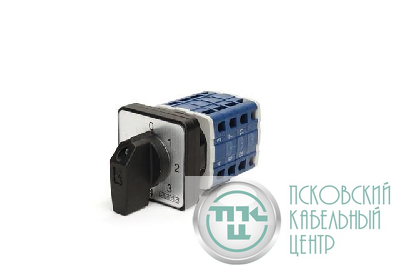 Переключатель многоступенчатый (0-6) 1 полюс 10А EMAS PSA010KS126S