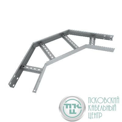 Угол для лотка горизонтальный лестн. 90град. 200х50 сталь 1.2мм "Быстрый монтаж" LGLS90-50-200-1.2 КМ LO6913