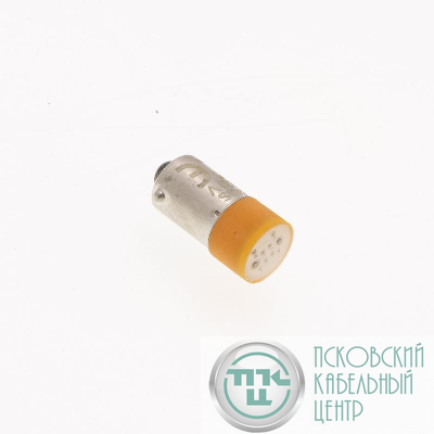 Светодиод 220В под патрон Ba9S LED220S желт. EMAS LED220S