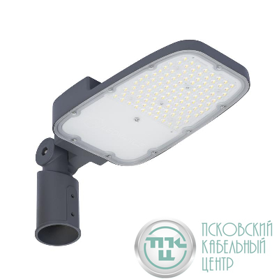 Светильник светодиодный ДКУ-65Вт 4000К 8775лм IP66 сер. линзовая оптика LEDVANCE 4099854030239