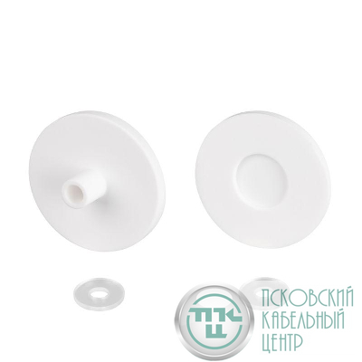 Заглушка ARL-MOONLIGHT-ROUND-40-CAP-TOP-L-SET-WH пластик (комплект) Arlight 048836