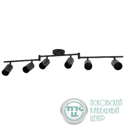 Светильник PCL-0606 6xGU10 IP20 230В BL настен./потолочн. декор. под лампу JazzWay 5066762