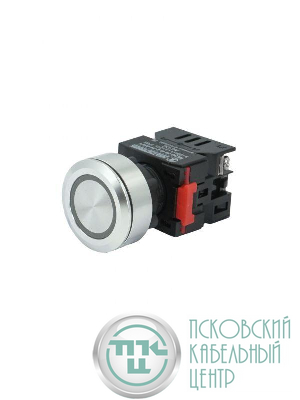 Лампа индикаторная ЛС(к)-30-Б-2-220-65У1 светодиодная матрица d30мм 220В AC/DC IP65 бел. Электротехник ET016983