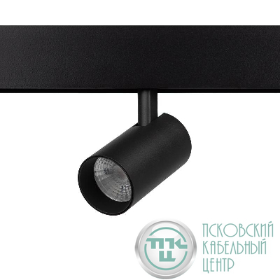 Светильник трековый магнитный TRM20-6-7W3K-B для системы NOVA 48В 7Вт 3000К направлен. свет черн. Эра Б0054820