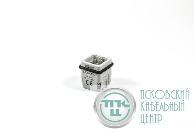 Штепсель 4 полюса 10А EMAS EB004CF00