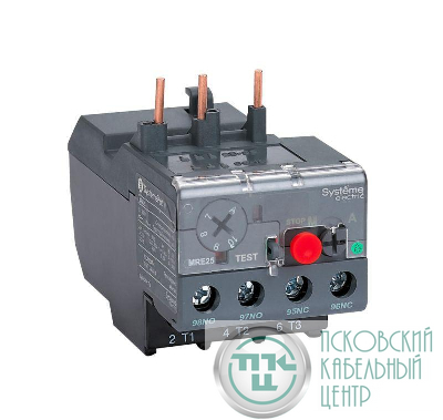 Реле перегрузки тепловое MRE F25 0.4-0.63А класс10 SE MRE25P63
