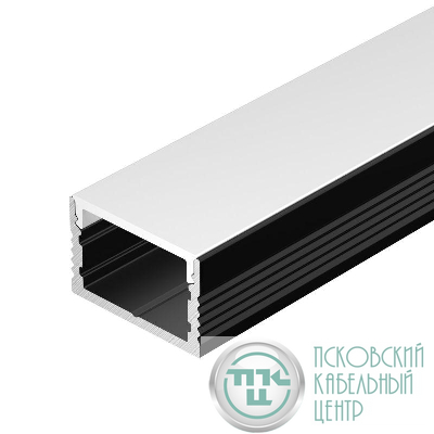 Профиль SL-SLIM15-H10-2000 BLACK L2000 алюм. Arlight 056908