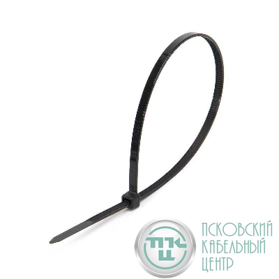 Хомут кабельный КСС "Grizzly" 8х350 черн. (уп.100шт) КВТ 79423