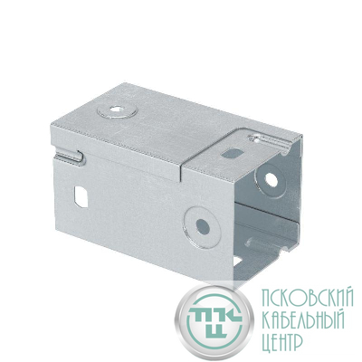 Разворот плоскости левый 50х50мм глухой цинк-ламель DKC 39005ZL