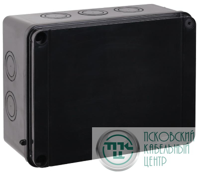 Коробка Тусо распаячная для ОП 300х220х120мм без гермовводов УХЛ1 IP67 черн. Ruvinil 67068Ч