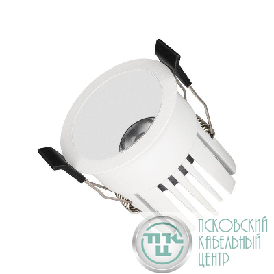 Светильник светодиодный MS-ATLAS-BUILT-R58-10W Warm3000 (WH-WH 35 deg 230В) IP20 металл Arlight 037183(1)