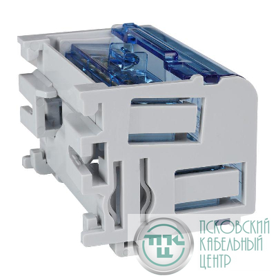 Шина "N" нулевая на DIN-рейку в корпусе 2х7 групп КЭАЗ 143228