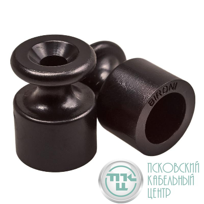 Изолятор ОП пластик корич. (уп.10шт) Bironi B1-551-22-10