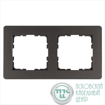 Рамка 2-м G-Flex мокко Jasmart G1102Z