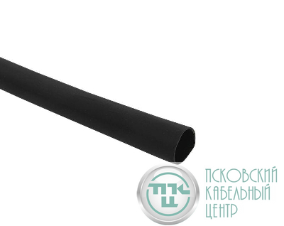 Трубка термоусадочная ТУТк клеевая нг 16/4 черн. 1м (уп.10м) PROxima EKF tut4-k16-b