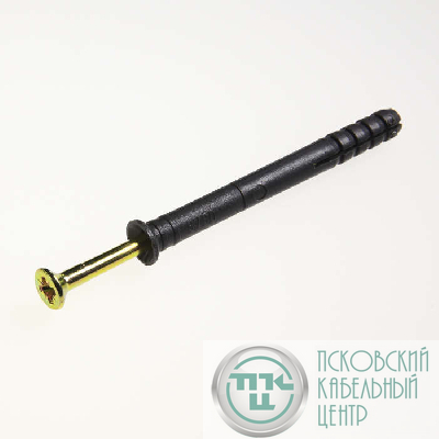 Дюбель-гвоздь 8х80 полипропилен (уп.8шт) пакет EKT 120208080 (12228080)