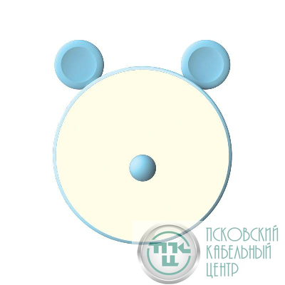Светильник настольный Qplus 5Вт 2700-6000К 200лм 5В аккум. Li-ion 1200мА.ч диммир. ночник голуб. GAUSS NN7026