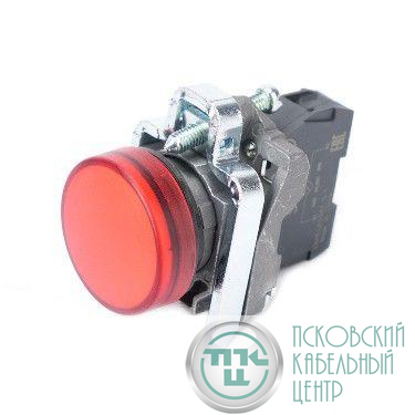 Лампа сигнальная модульная в сборе 22мм 230-240В AC красн. SE SB4BVM4