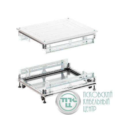 Крыша основание преперфорированные IT-CQE 800х1200 RAL7035 DKC RGIT812F