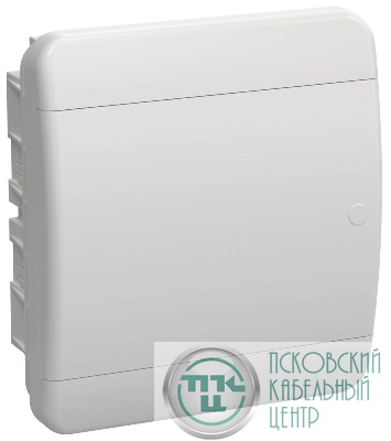 Корпус ЩРВ-П-8 TEKFOR IP41 бел. дверь пластик. IEK TF5-KP13-V-08-41-K01-K01