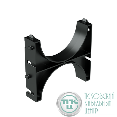 Кластер одинарный для двустен. труб d90мм DKC 025901