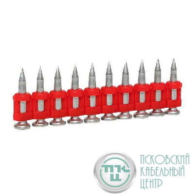 Гвоздь кованый для монтажн. пистолета по бетону металлу Bullet Type 3х17 цинк. (уп.1000шт) Expert EKF cpn-3017bp