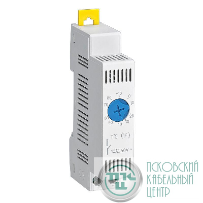 Термостат модульный с регулир. диап. -10…+80град.C контакт NO-образ. DKC R5MTHNO