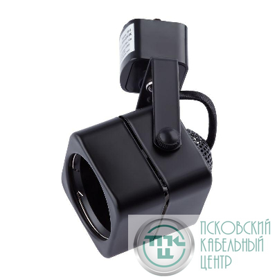 Светильник трековый TR10-GU10 MR16 1ф BK черн. Эра Б0044262