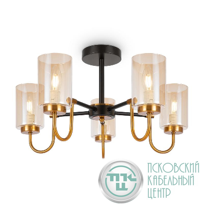 Светильник Jewel 40Вт E14х5 IP20 потолочн. Freya FR5321CL-05BZ