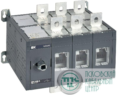 Выключатель-разъединитель ВРК 3п 800А реверс. без рукоятки KARAT IEK KA-VR20-3-0800