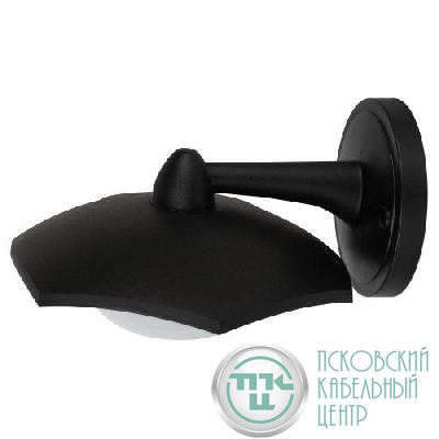 Светильник светодиодный садово-парковый ДБУ 07-8-007 Дели 5 8Вт 3000К IP44 6 гранный настенный черн. Эра Б0064316