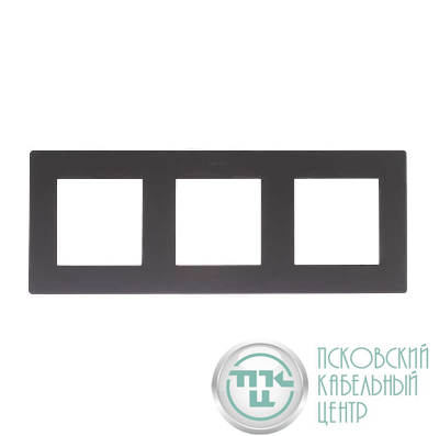 Рамка 3-м Simon24 графит 2400630-038