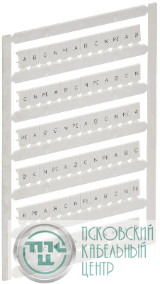 Маркер для CTS/CP 4кв.мм "A; B; C; N; PE" ARMAFIX IEK AF-CT10D-M-004-21