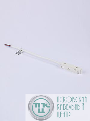 Коннектор питания вводный 48В для магнитного шинопровода 20мм бел. Vitaluce VT0200034-00